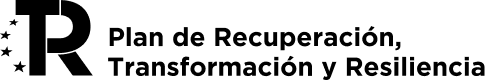 Logotipo Plan de recuperación, Transformación y Resiliencia